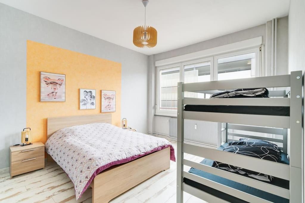 Superbe Appartement A Une Minute A Pied De La Gare Эпиналь Экстерьер фото